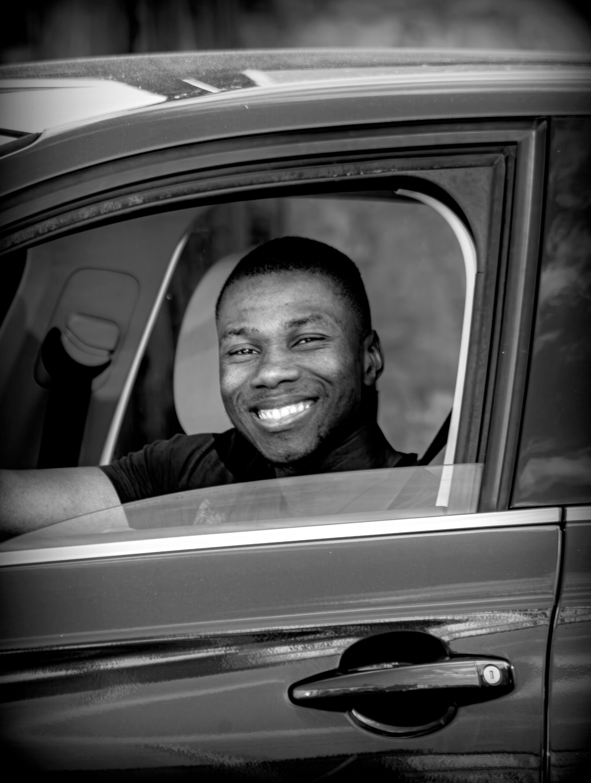 Portrait of Marek, driving instructor