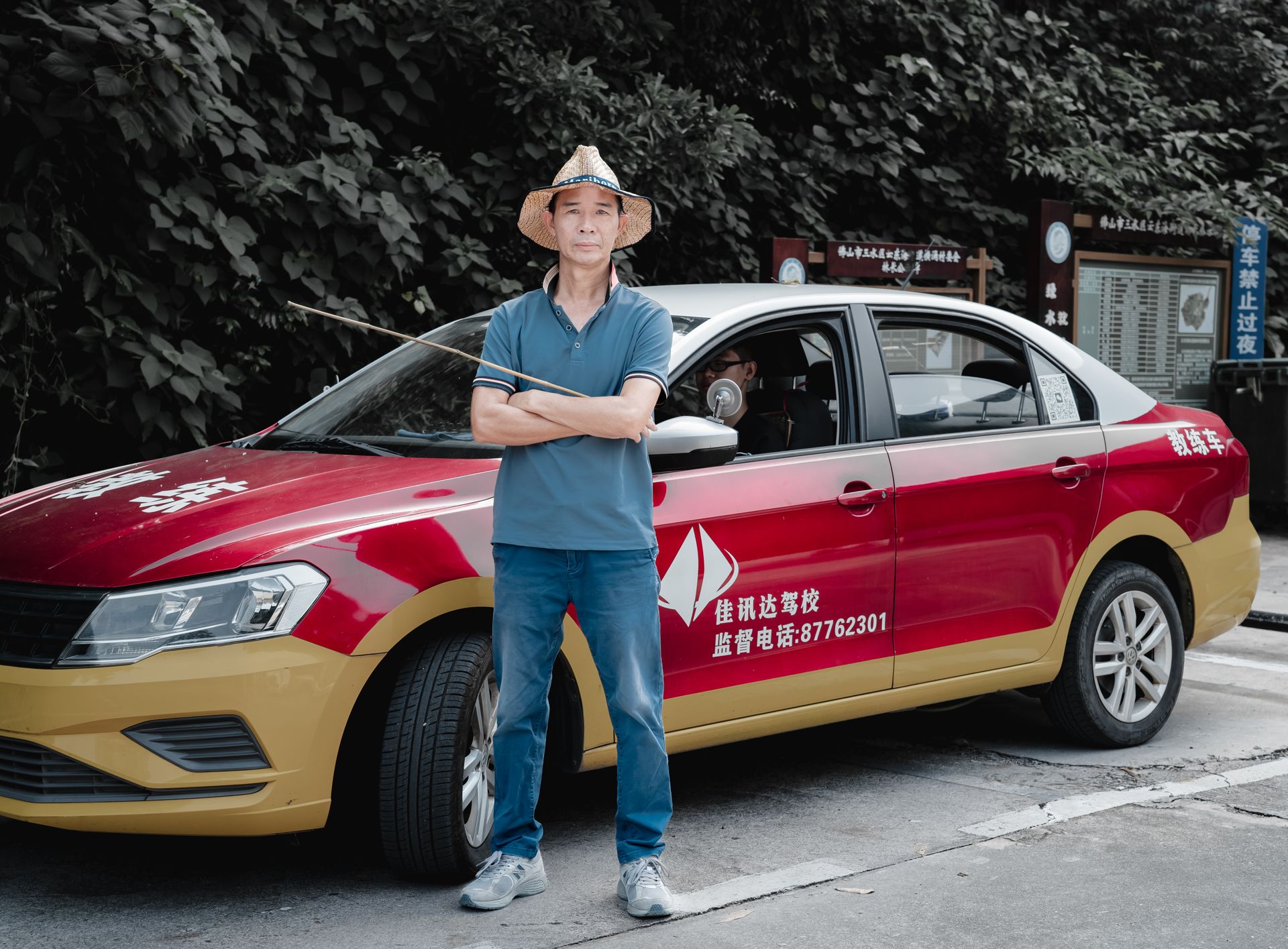 Portrait of driving instructor Tomas