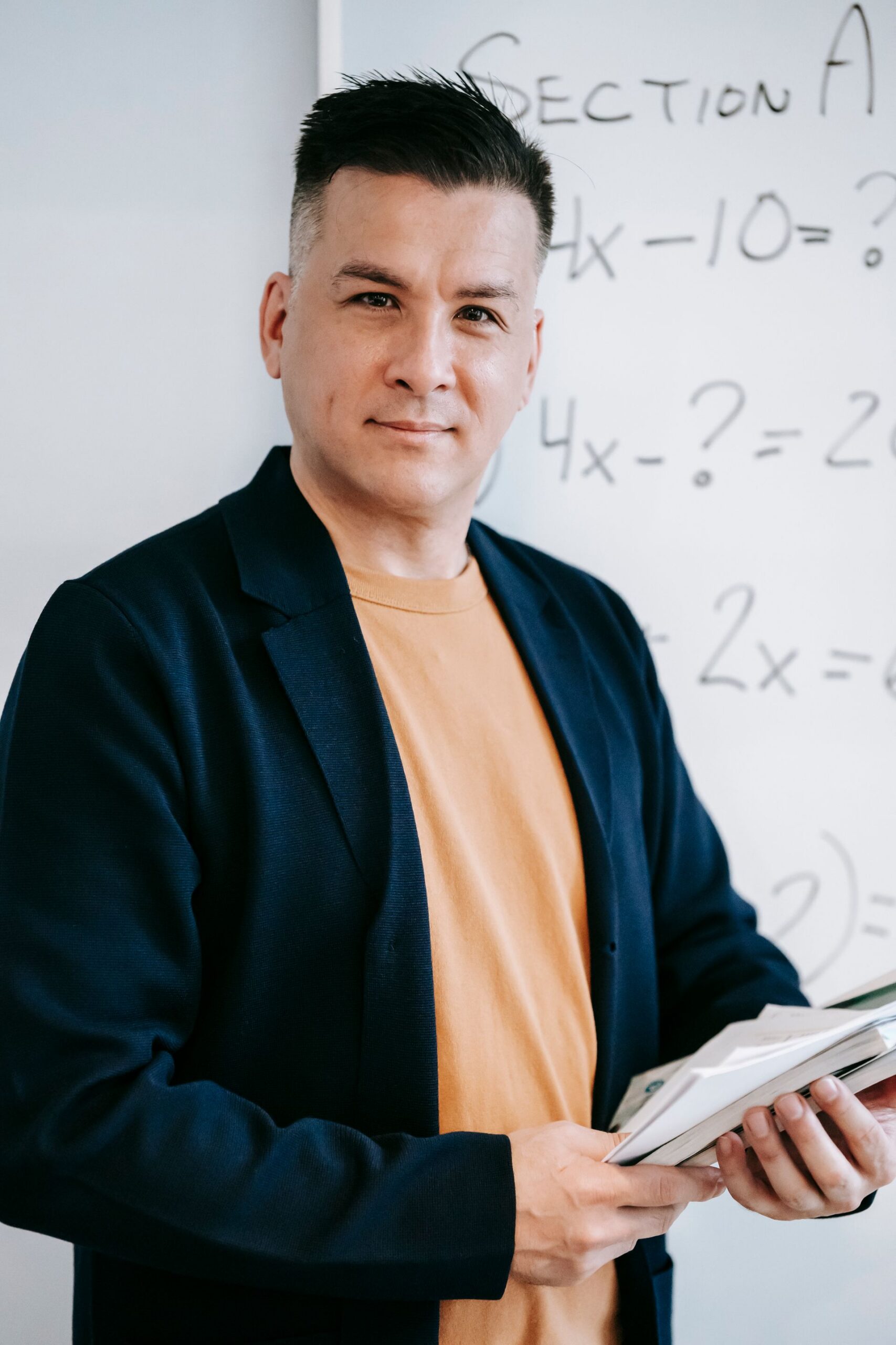 Portrait of driving instructor Marek