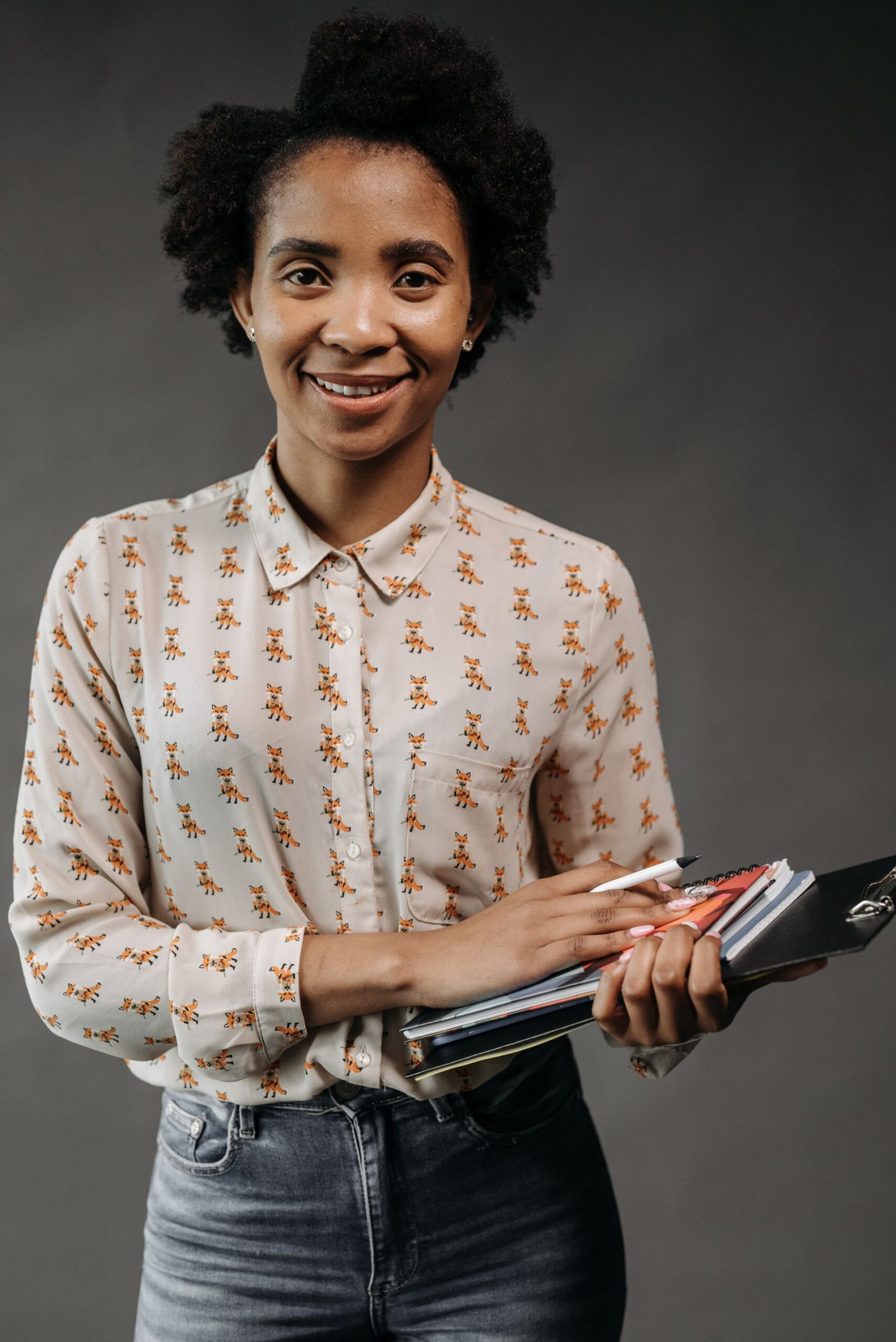 Portrait of Lucia, driving instructor