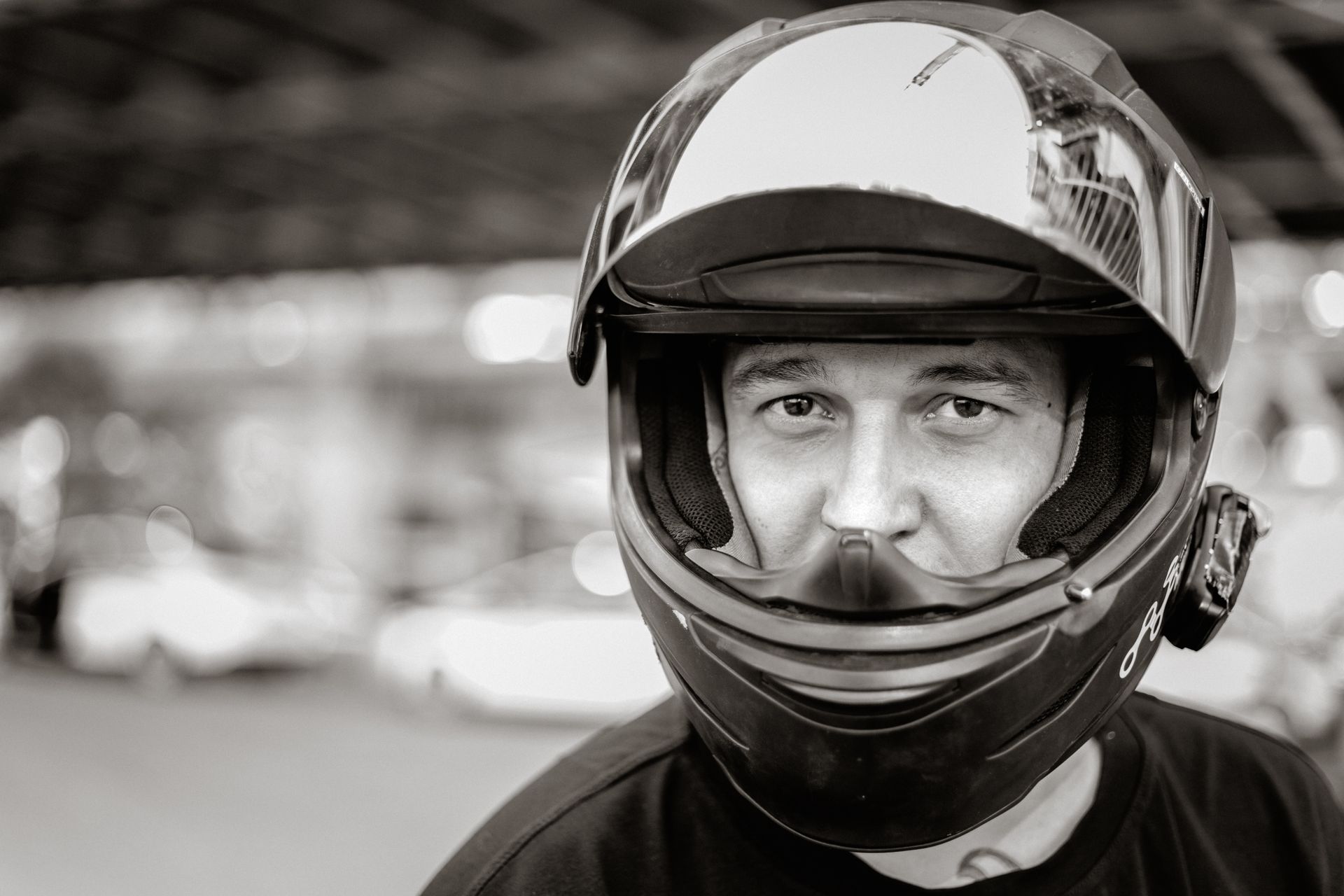 Portrait of Tomas, motorcycle instructor